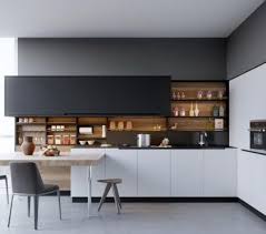 Amenagement Cuisine Blanche Noire Et Bois 35 Idees Cool Decoration Cuisine Amenagement Cuisine Cuisine Blanche Et Bois