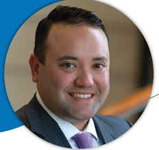 Red Blue Geometrical Corporate General Report