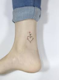 Fun Floral Heart By Playground Tattoo Tattoos For Daughters Dainty Tattoos Foot Tattoos