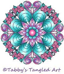 Download Nature Inspired Mandalas Coloring Pack 11 New Mandala Tabby S Tangled Art