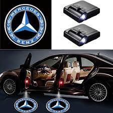 2pcs Super Bright Led Mercedes Benz Door Lights Car Led Lights Led Logo Car