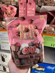 Tru Fru White & Dark Chocolate Covered Hyper Dried Natures Strawberries 16  Oz - Walmart.Com