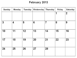 This printable february 2013 calendar is especially handy for looking up certain dates and their corresponding day of the week. Printable Calendar Free Printable Calendar February 2013 Free Printable Calendar Calendar Printables August Calendar