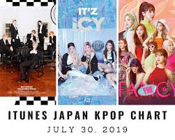 Itunes Japan Itunes Kpop Chart July 30th 2019 2019 07 30