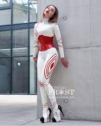 @swedishcollar #serenafrost i'd worn a colorful latex outfit with extreme boots.didn't went outside because it was too cold for me,so i. Women In Leather Latex And Corsets Serena Frost