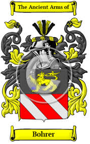 Use the list below to find your last name and learn about its meaning and origins. Bohrer Name Meaning Family History Family Crest Coats Of Arms