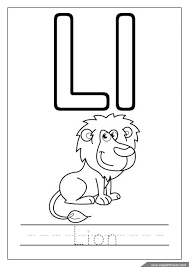 Alphabet Coloring Page Letter L Coloring L Is For Lion Alphabet Coloring Pages Alphabet Worksheets Letter L