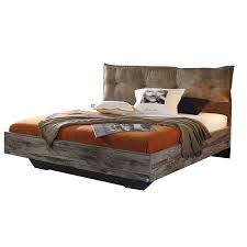 Bett sieht optisch sehr toll aus. Rauch Select Timberstyle Wrkungsvolle Bett Kopfteil In Leder Optik