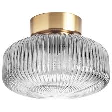 Maybe you would like to learn more about one of these? Solklint Ceiling Lamp Brass Gray Clear Glass 11 Ikea