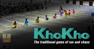 Menyentuh ahlinya sambil menjerit 'kho kho'. Kho Kho The Traditional Game Of Run And Chase
