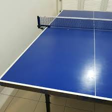 Tenis meja, atau ping pong, adalah suatu olahraga raket yang dimainkan oleh dua orang (untuk tunggal) atau dua pasangan (untuk ganda) yang berlawanan. Meja Ping Pong Nextsist 24 Olah Raga Perlengkapan Olahraga Lainnya Di Carousell