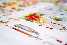 # please be aware that this is a four seasons city counted cross stitch pattern cityscape digital cross stitch chart watercolor city. Four Seasons Limited Edition Counted Cross Stitch Kit By Lanarte Cross Stitch Boutique