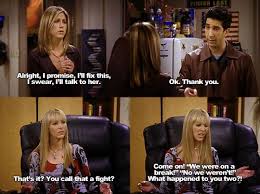 On A Break Friends Moments Friends Tv Friends Funny