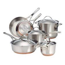 Rachael Ray Rachael Ray Cucina 12 Pieces Aluminum Non Stick Cookware Set Birch Lane In 2020 Cookware Set Stainless Steel Cookware Set Stainless Steel Cookware
