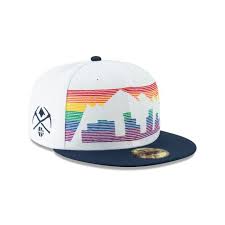 Denver Nuggets Nba Authentics City Series 59fifty Fitted 3 Quarter Right View Denver Nuggets Snapback New Era