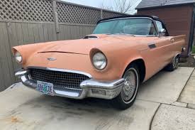 Image result for Doeskin Tan 1957 Thunderbird
