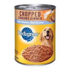 Pedigree Ground Dinner Wet Can Dog Food 375g 2 Cans