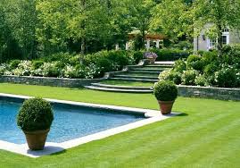 This Is What I Want For A Pool Nothing Huge Ir Complex Maybe Have A Larger Slab On One Shirt End Piscine Et Jardin Piscine Amenagement Paysager Beaux Jardins