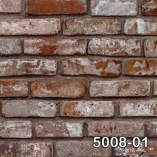 Taş görünümlü duvar kağıdı uygulaması tekniklerini koçak dizayn ithal duvar kağıtları firmasından teknikler tamam. 16 M2 3 Boyutlu Tugla Desenli Duvar Kagidi Decowall Retro 5008 01 Dekoratif Home