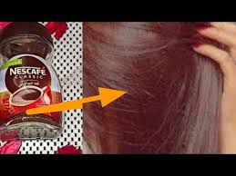 لون بني قوي ساحر من اول مرة صبغة النسكافيه الخارقة للشعر والشيب بطريقة عجيبة Natural Brown Hair Dye Youtube Hair Styles Good Things Style