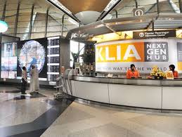 The information counter and transfer desks are in front of the aerotrain platform. Facilities And Services At The Klia Klia2 Info