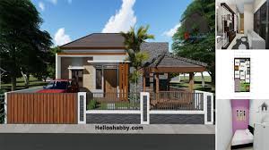 Desain rumah minimalis ukuran 6x8 yg sedang trend saat ini via rumah.hargapusat.info. Desain Rumah Terbaru 10 X 12 M Ada 3 Kamar Tidur Luas Mushola Minimalis Dan Gazebo Untuk Bersantai Helloshabby Com Interior And Exterior Solutions