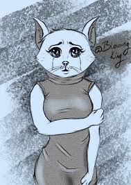 Vju13yvs64pktm Maybe these cats will find solace one day. https krita artists org t drawing of a sad cat 19128