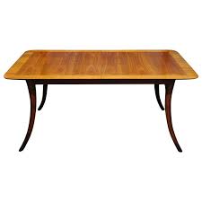 Th Robsjohn Gibbings Widdicomb 4301 Banded Walnut Klismos Saber Leg Dining Table From A Unique Colle Dining Table Dining Table Legs Modern Dining Room Tables