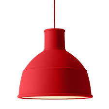 Muuto S Unfold Pendant Designed By The Swedish Design House Form Us With Love Is A Modern Interpretation O Unfold Pendant Light Red Pendant Light Purple Lamp