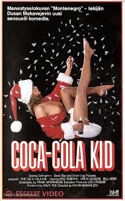 The Coca-Cola Kid (1985) Finnish vhs movie cover
