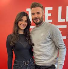 Sosyal medya fenomeni Selin Yağcıoğlu, ünlü futbolcu David Beckham ile  buluştu