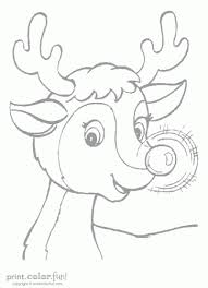 Free printable rudolph coloring pages for kids. Rudolph The Red Nosed Reindeer Coloring Page Print Color Fun
