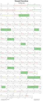 Guitar Hero Aerosmith Blank Charts