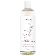 Babo botanicals, moisturizing baby bubble bath & wash, oatmilk calendula, 15 fl oz (450 ml). Puracy Natural Baby Bubble Bath Lavender Vanilla Tear Free Hypoal Ninelife Japan