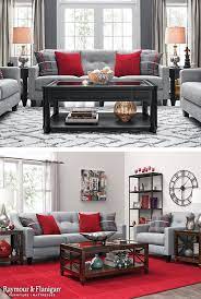 If you are still unsure how to do that, take some minutes to read our list below. Finnegan Red Living Room Decor Grey And Red Living Room Living Room Colors