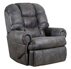 Lane Stallion Big Man Comfort King Rocker Recliner In Dorado Charcoal Made For The Big Guy Or Gal Rated For Up T Rocker Recliners Recliner Home Furnishings