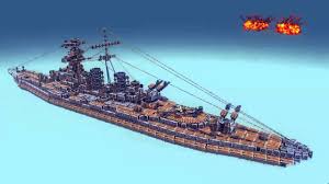 Kongō— japanese tier v battleship. Ijn Kirishima Kongo Class Battleship My Besiege Creations 12 Youtube