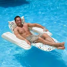 Floating pool chaise lounge chairs. Caribbean Floating Lounges Poolmaster