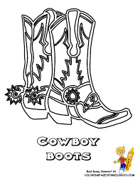 04 Cowboy Boots America At Coloring Pages For Kids Boys Gif 612 792 Bear Coloring Pages Coloring Pages Horse Crafts Kids