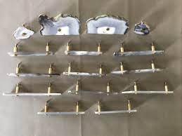 With valid proof of purchase, most items are eligible for return within 30 days of purchase or delivery for a refund of the merchandise value. West Elm Gray Agate And Brass Drawer Pulls And Knobs