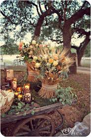 About 11% of these are decorative flowers & wreaths, 0% are christmas decoration supplies. Autumn Wagon Incorporating Wheat As Part Of The Flower Arrangements Fall Country Wedding Fall Wedding Decorations Wedding Decorations