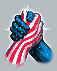 Unity The Colors Of Each Hand Represent Unity Of America And Make The Whole Picture Come Together Principles Of Art Balance Unity Balance Art