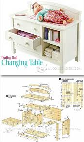 Doll Changing Table Plans Children S Wooden Toy Plans And Projects Doll Changing Table Woodworking Plans Toys Diy Changing Table