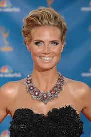 heidi klum wearing a lorraine schwartz by everett heidi klum lorraine schwartz heidi