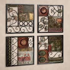 dusk and dawn metal wall art set