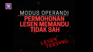 Youtube ni dihandle oleh team production daddykr3w. Modus Operandi Permohonan Lesen Memandu Tidak Sah Youtube