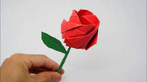 They make great gifts for valentine's day, mother's day, father's day, birthdays, etc. Origami Rose Jo Nakashima Youtube