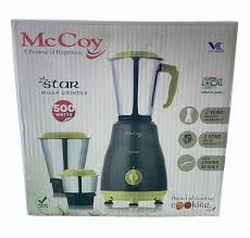 McCoy Star Mixer Grinder, For Wet & Dry Grinding, 500 W at ₹ 2099 in New  Delhi