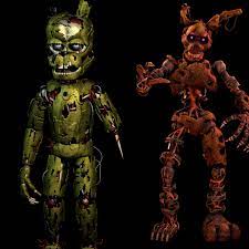 So how did Afton burn as ScrapTrap but return of SpringTrap? You can  obviously tell this is SpringTrap. He couldn't of ported his body over,  concidering they are trapped under the Pizza