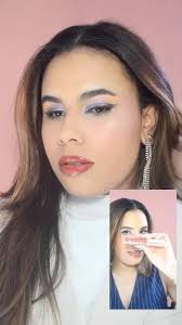 Tutorial de maquillaje con glitter para la noche, paso a paso. Si te gustan  este tipo de tutoriales sígueme @bybeautylab y guardalo para que puedas  recrearlo. Productos: 👑 Waterproof liner de @Miniso ...